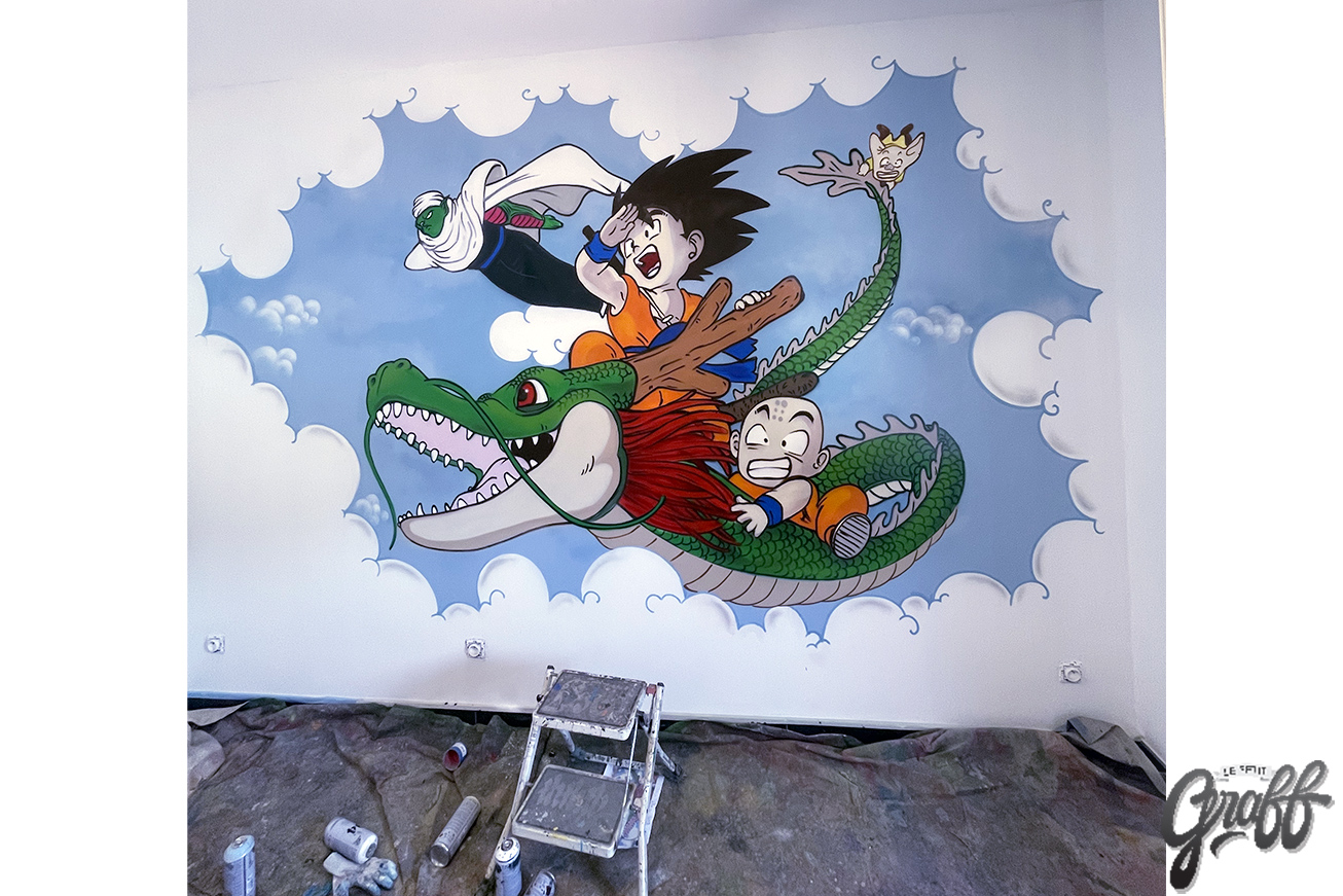 deco graff - dragon ball